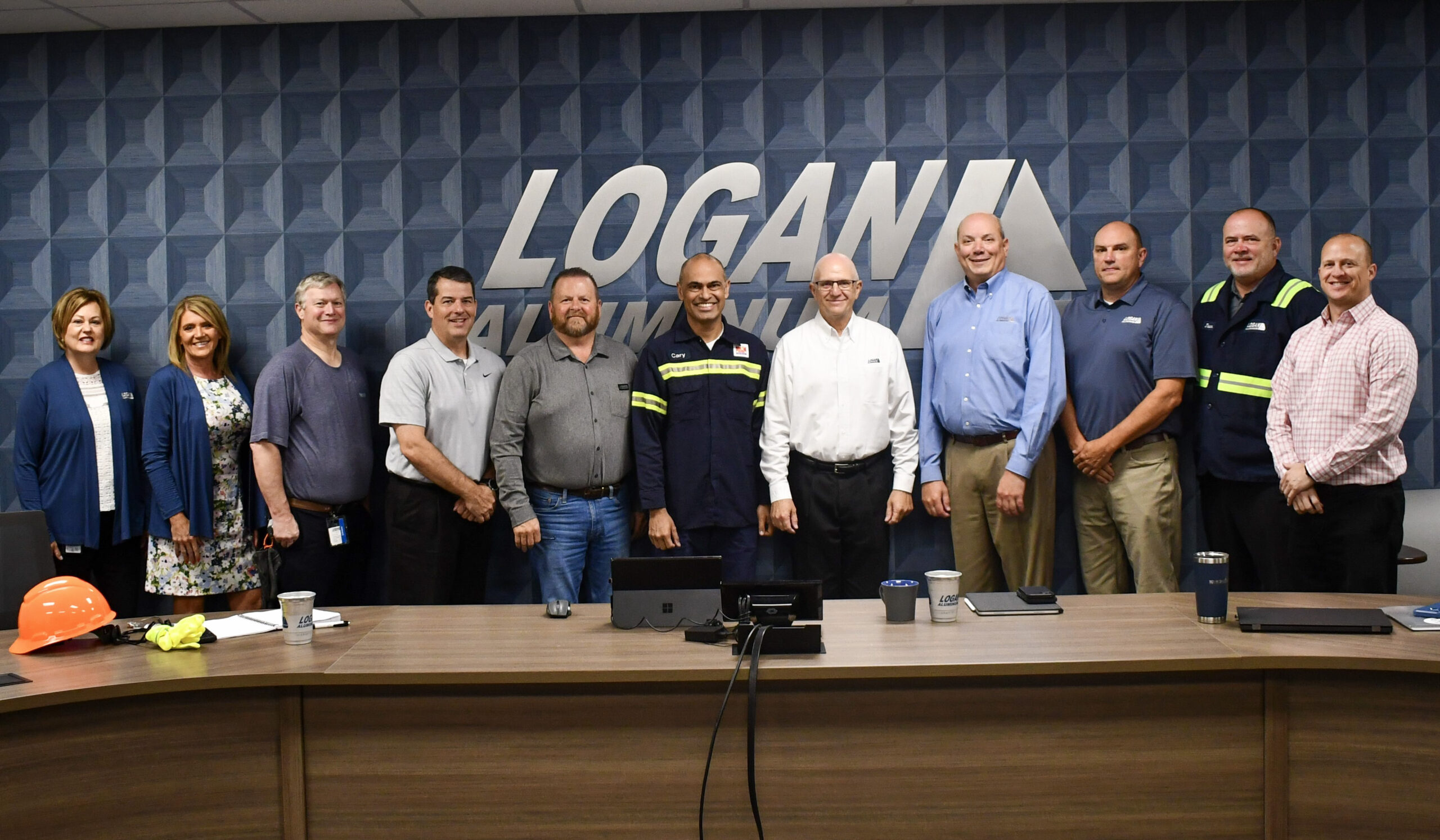 President of Novelis North America Visits Logan Aluminum - Logan Aluminum